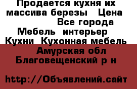 Продается кухня их массива березы › Цена ­ 310 000 - Все города Мебель, интерьер » Кухни. Кухонная мебель   . Амурская обл.,Благовещенский р-н